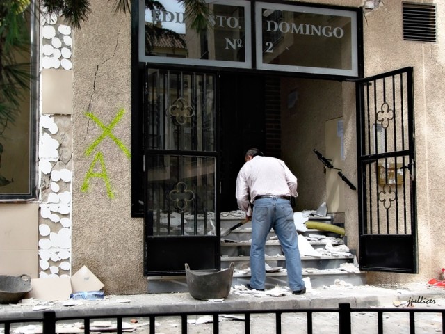 Lorca, tras la estela de una tragedia, terremoto, reportaje, XVII, por Jpellicer