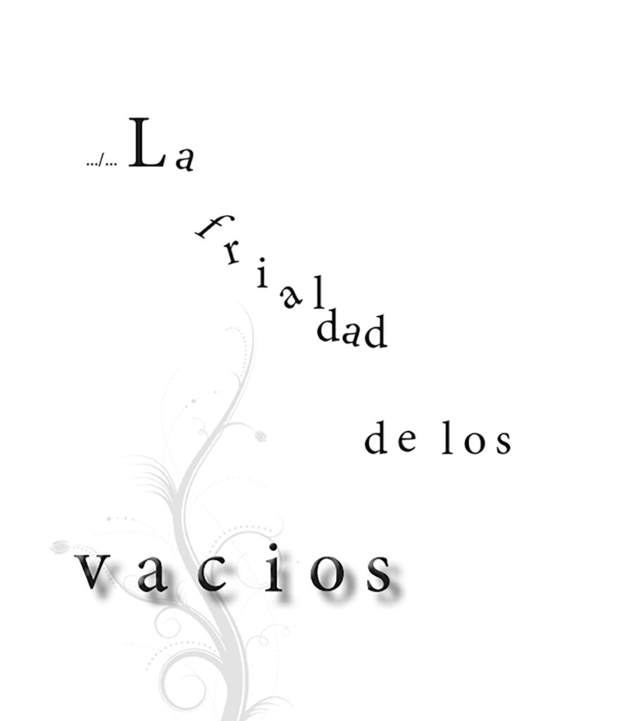 poesía gráfica, jpellicer, mi arbolito mientras paso, frialdad, vacíos, I, por Jpellicer